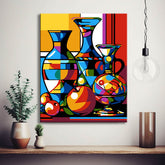 Pop Art Objects Painting by Numbers